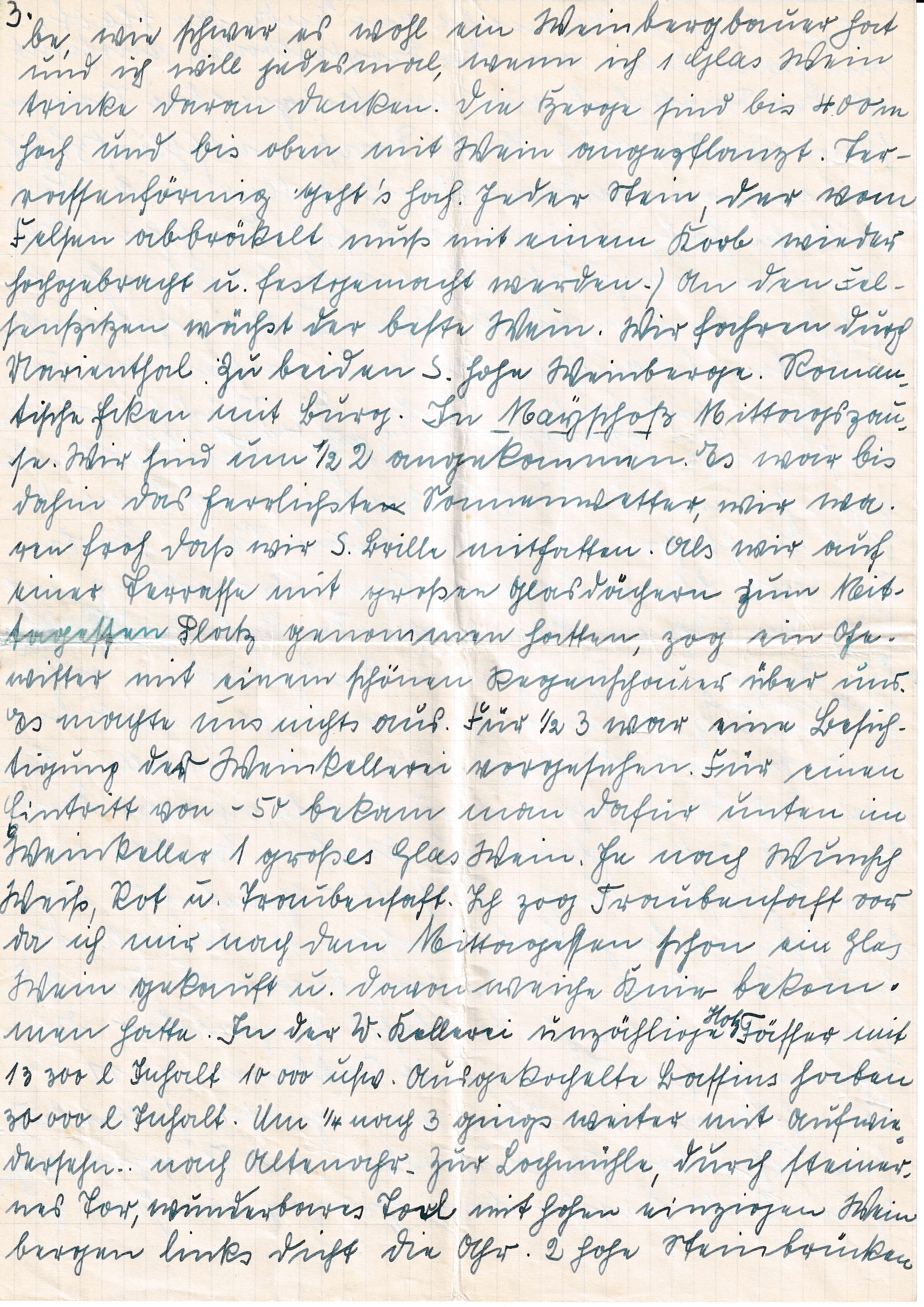 Reisebericht von Martha Lörzer 'Unser Rhein-Arft-Fahrt', 28.08.1956, 5/7